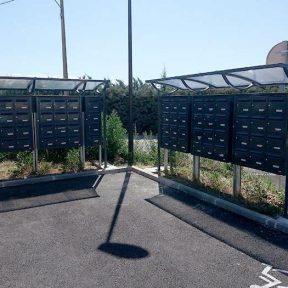 Couverture boites aux lettres - Mobilier municipal