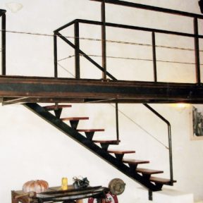 Escalier ferronnier