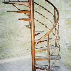 Escalier hélicoïdale ferronnerie