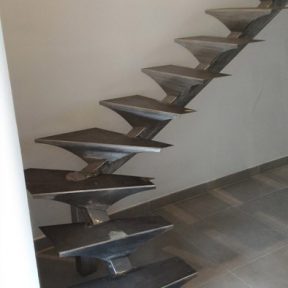 Escalier ferronnerie sur mesure