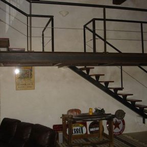 Mezzanine ferronnier